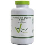 Vitiv Magnesium calcium zink 200 tabletten