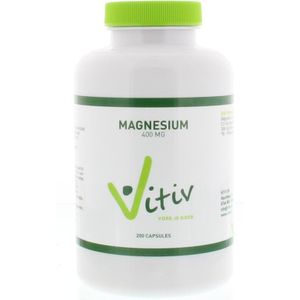 Vitiv Magnesium 400 mg 200 capsules