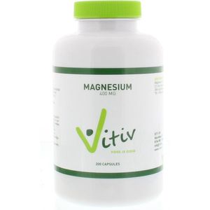 Vitiv Magnesium 400 mg 200 capsules