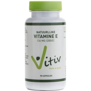 Vitiv - Vitamine E - Vitaminepreparaat - 200mg - 30 Capsules