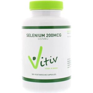Vitiv Selenium gistvrij 180 capsules