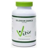 Vitiv - Selenium - Voedingssupplement - 200 mcg - 60 Capsules