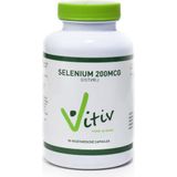 Vitiv - Selenium - Voedingssupplement - 200 mcg - 60 Capsules