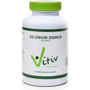 Vitiv - Selenium - Voedingssupplement - 200 mcg - 60 Capsules