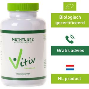 Vitiv Vitamine B12 methylcobalamine 100tb