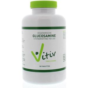 Vitiv Glucosamine Chondroïtine vegetarische 180 tabletten