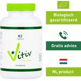 Vitiv Vitamine K2 100mcg  100 capsules