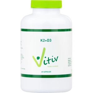 Vitamine K2 - D3 - 45 mcg - 25 mcg - 30 Capsules