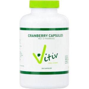 Vitiv Cranberry D-mannose 200 capsules