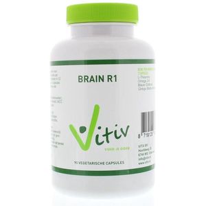 Vitiv - Brain R1 - Aminozuren - Vetzuren en Kruiden - 60 Capsules