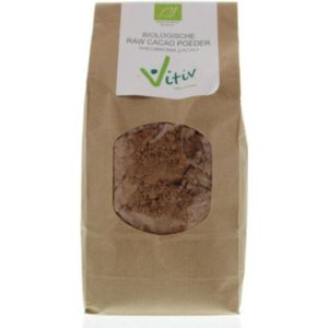 Vitiv - Cacao Poeder - Bio - 100% Biologische Cacao Bonen - Peru