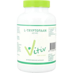 L-Tryptofaan 400 mg 60 vegetarische capsules