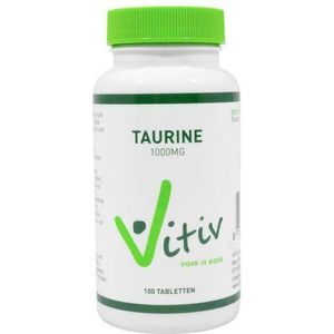 Vitiv Taurine 1000 mg 100 Tabletten