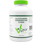 Vitiv Glucosamine chondroitine MSM 180 tabletten