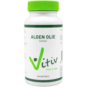 Vitiv Algenolie 500 mg 100 capsules