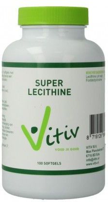 Vitiv - Lecithine - Voedingssupplement - 1200mg - Soja