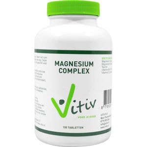 Vitiv Magnesium complex met taurine 100 tabletten