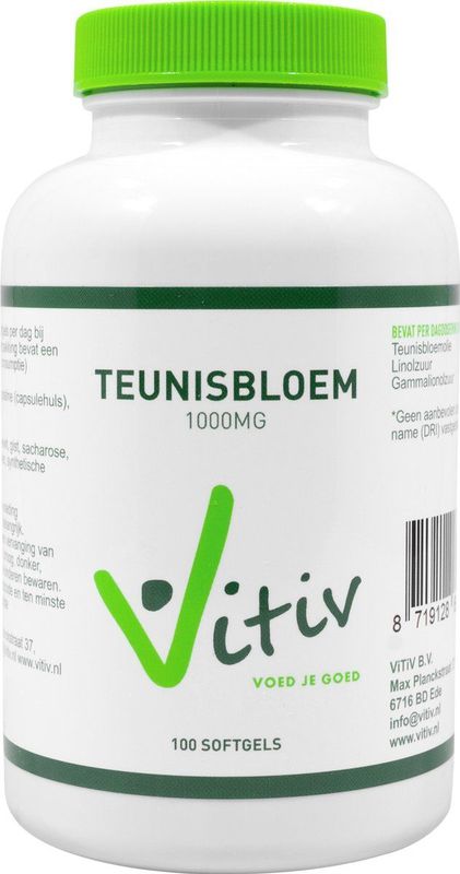 Teunisbloem 1000 mg 100 softgels