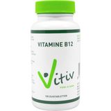 Vitiv Vitamine B 12 methycobalamine 100 zuigtabletten