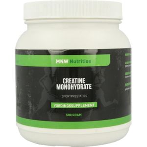 Mijnnatuurwinkel - Creatine Monohydrate - 500 Gram - Voedingssupplement