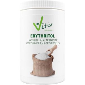 Vitiv - Erythritol - Zoetstof - 1000 gram - Natuurlijk