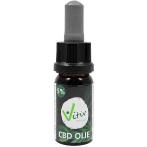 Vitiv - CBD Olie - 5% - 10ml - Hennepzaadolie
