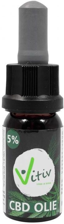 Vitiv - CBD Olie - 5% - 10ml - Hennepzaadolie