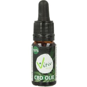 Vitiv - CBD Olie - 10% - 30ml - Hennepzaadolie, Hennepasta