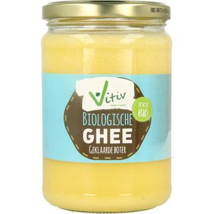 Vitiv - Ghee - Geklaarde Boter - Bio - 100% Biologisch Botervet