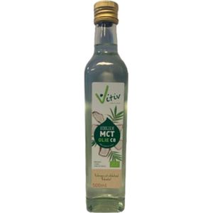 Vitiv MCT olie C8 coconut pure 99% caprylic acid 500 Milliliter