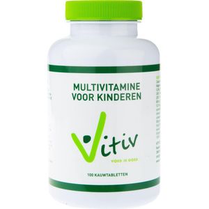 Vitiv Kinder multivitamine 100 tabletten