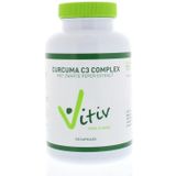 Vitiv - Curcuma met Zwarte Peper - Kruidenpreparaat - 120 Capsules