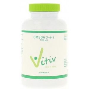 Vitiv - Omega 3-6-9 - Vetzurenpreparaat - 90 Softgels - Visolie