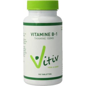 Vitiv - Vitamine B1 - Vitaminepreparaat - 100 mg