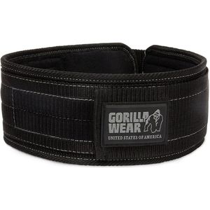 Gorilla Wear 4 Inch Nylon Halterriem - L/XL