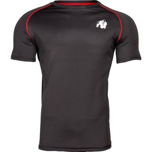 Gorilla Wear Performance T-shirt - Zwart Rood