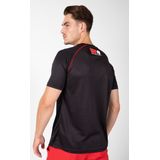 Gorilla Wear Performance T-shirt - Zwart Rood