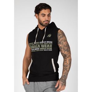 Gorilla Wear Melbourne Hooded T-shirt - Zwart