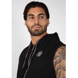 Gorilla Wear Springfield Zipped Hoodie - Zwart