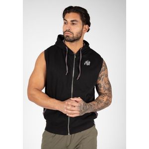 Gorilla Wear Springfield Zipped Hoodie - Zwart