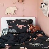 Dekbedovertrek - Blauw - Katoen - 1 Persoons