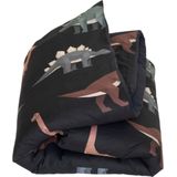 Dekbedovertrek - Blauw - Katoen - 1 Persoons