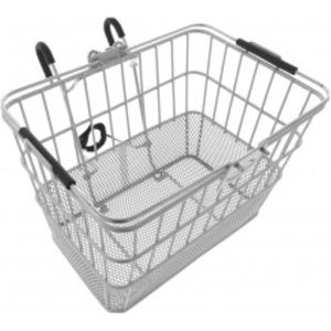 Fietsmand - Staal - Zwart - 22 Liter Inhoud