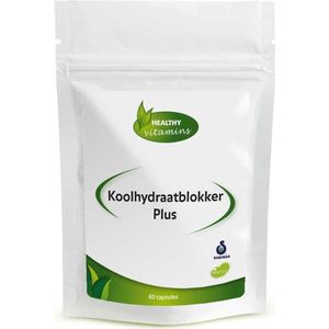Koolhydraatblokker Plus - 60 Vegan Capsules - Voedingssupplement