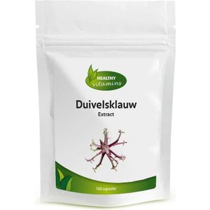 Vitaminesperpost.nl - Duivelsklauwextract - 100 Capsules - 6:1-Extract