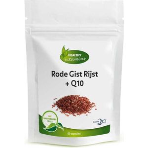 Rode gist rijst + Q10 | 90 capsules | 30% korting | Vitaminesperpost.nl