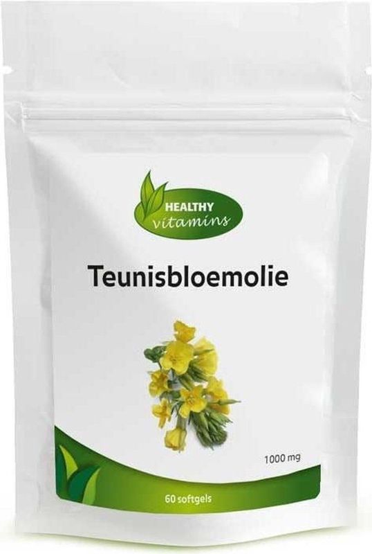 Vitaminesperpost.nl - Teunisbloemolie - Koudgeperste Capsules - 1000 mg - Minimaal 100 mg GLA