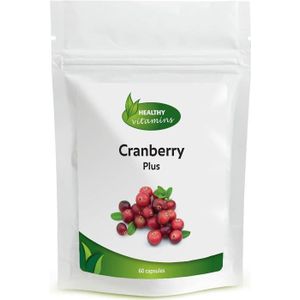 Cranberry Plus - 60 Capsules - 250 mg - Hoog Geconcentreerde Cranberries - Voor Blaas en Urinewegen