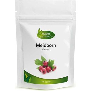 Meidoornextract | 100 capsules | sterk | Vitaminesperpost.nl