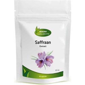 Saffraanextract - 60 Capsules - 0,3% Saffranal per Capsule - 50 mg